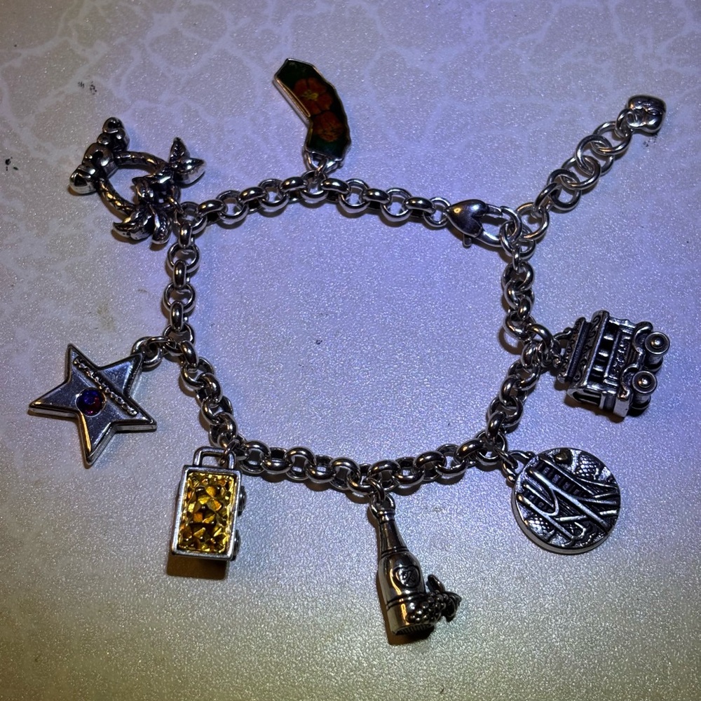 Almost New Brighton California Charm Bracelet